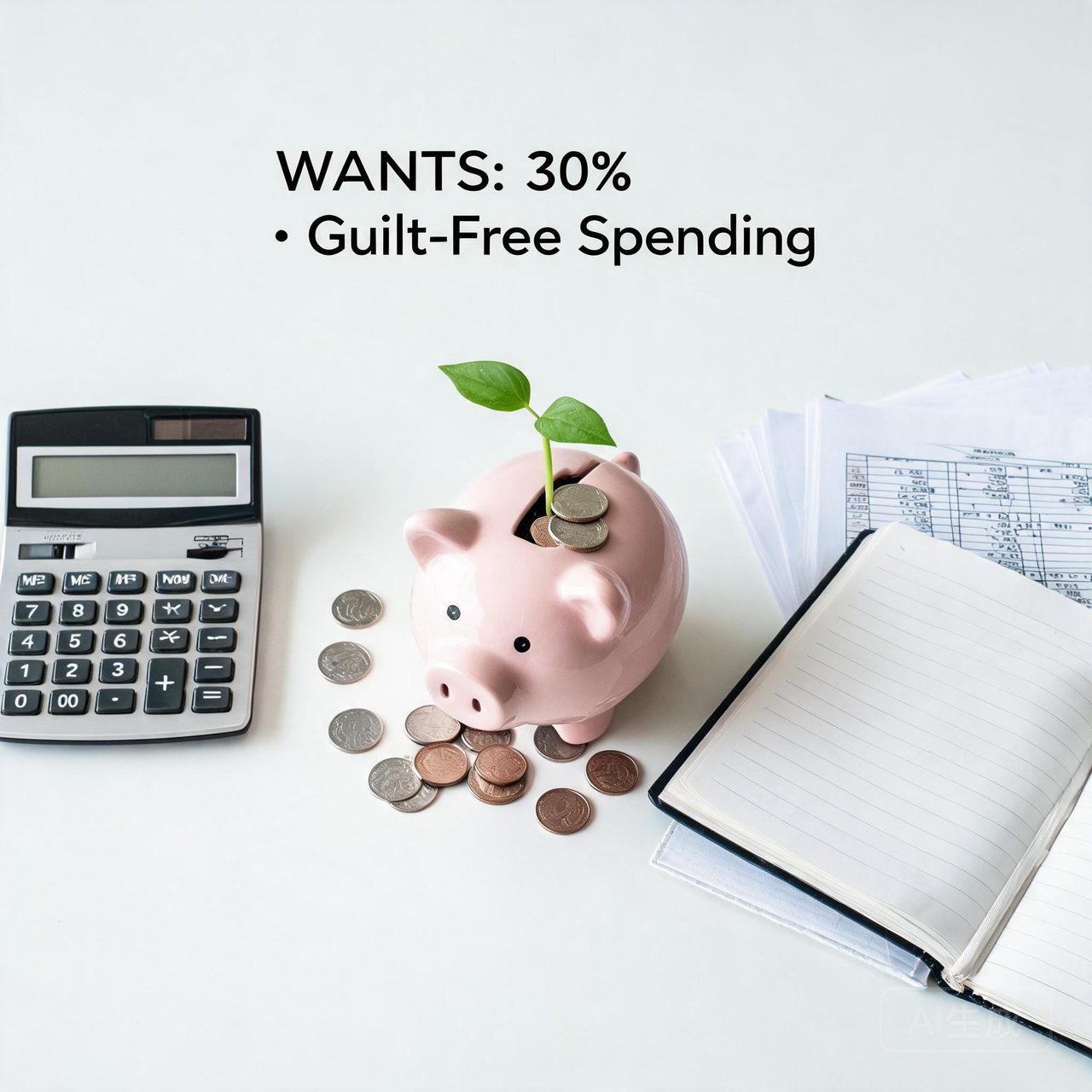 30% for Wants: Guilt-Free Spending