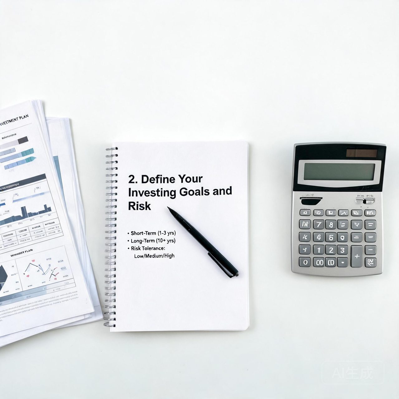 2. Define Your Investing Goals and Risk Tolerance
