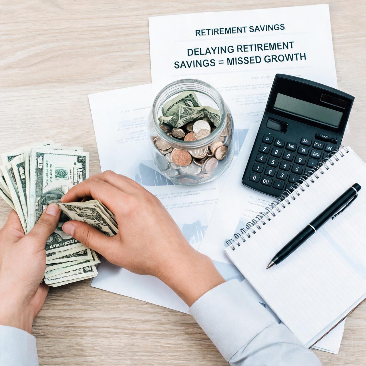 2. Delaying Retirement Savings and Missing Compoun