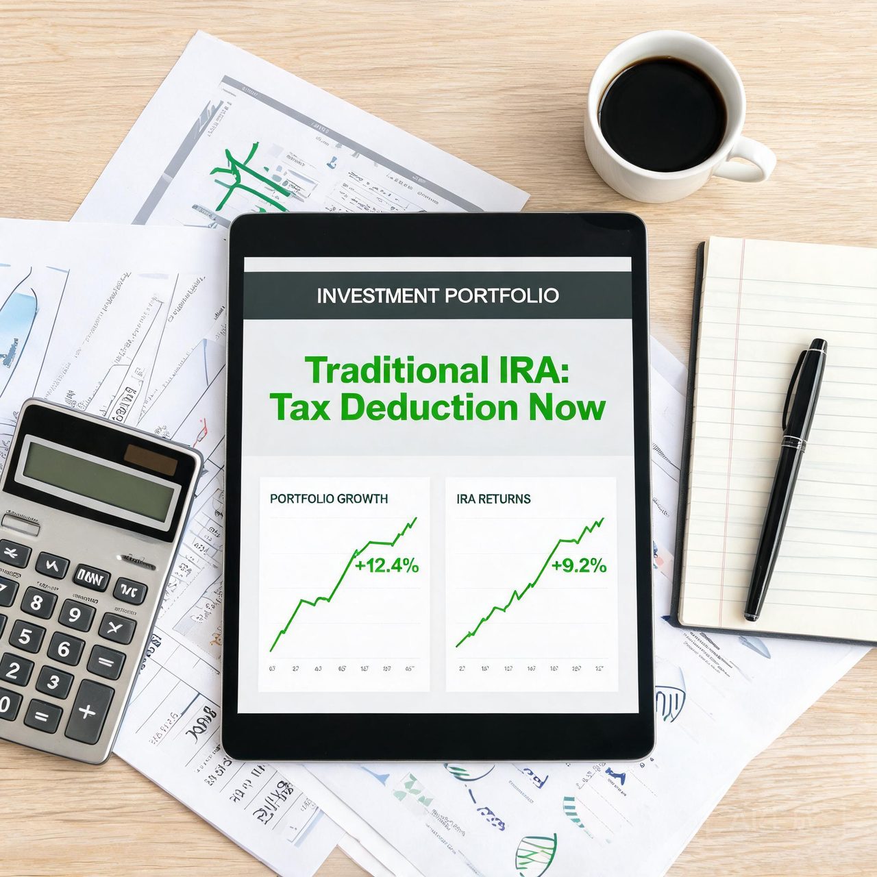 Traditional IRA: Tax Deduction Now