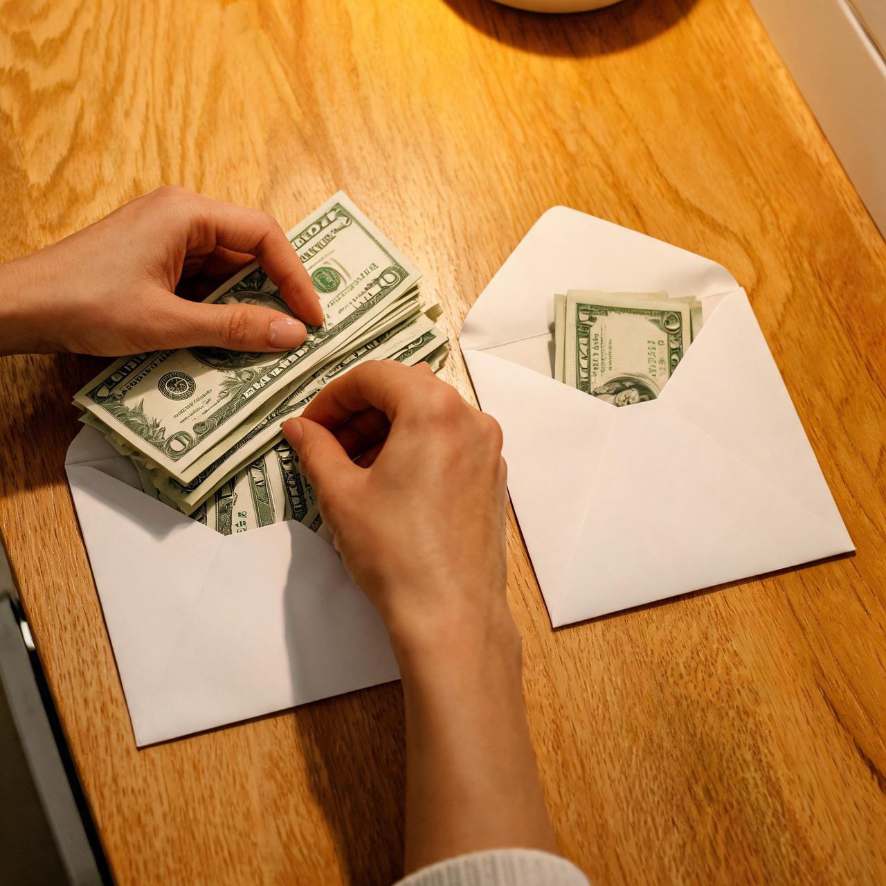 Budget categories organized by priority